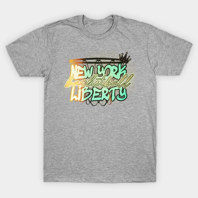 new york liberty basketball T-Shirt by gritcitysports